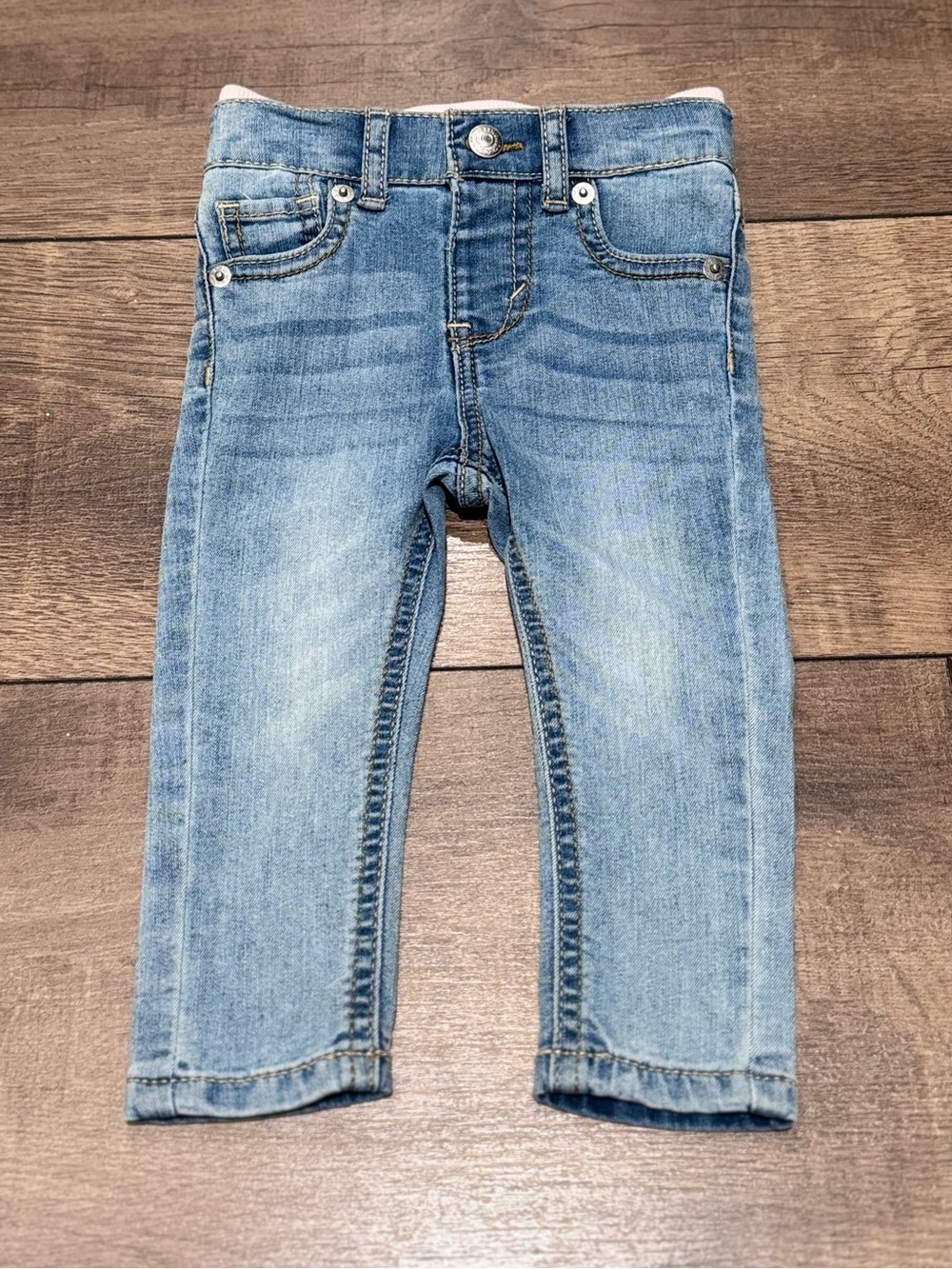 Baby Girls Levi’s Brandi Skinny Fit Murphy Denim Jeans: Size 12 Months *NWOT*